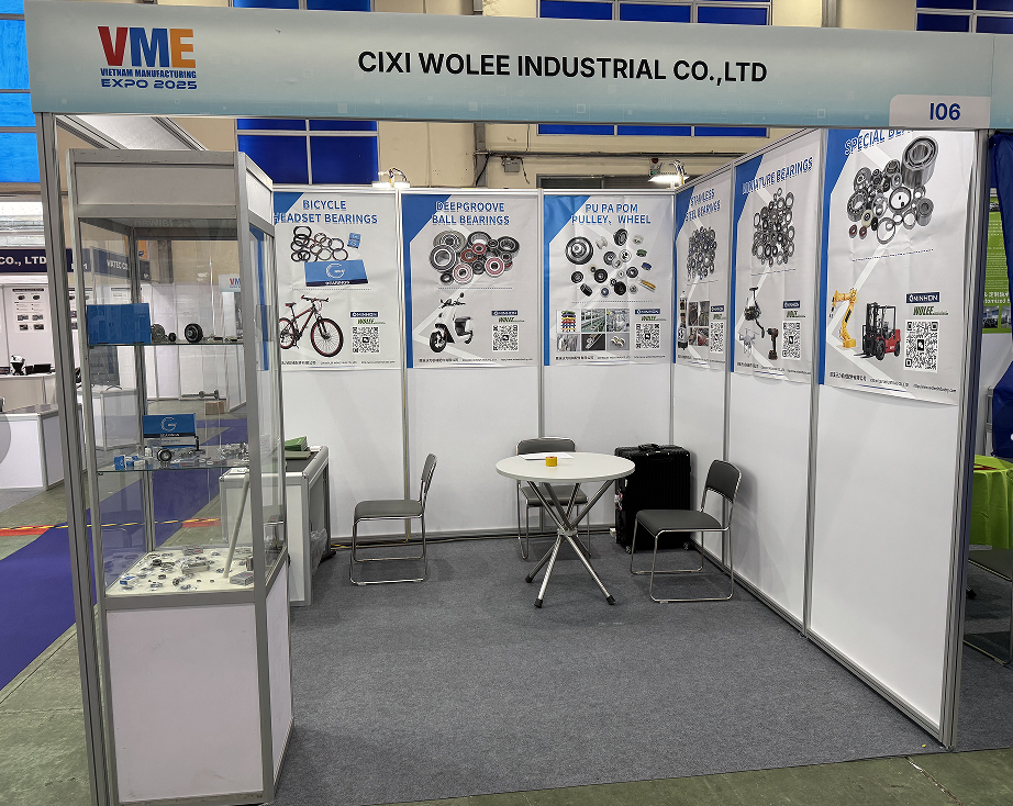 WOLEE bearing booth 2  at Vietnam Manufacturing EXPO 2025