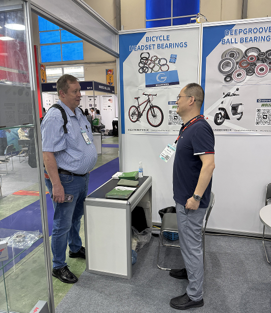 Wolee bearing booth 3 at Vietnam Manufacturing EXPO 2025