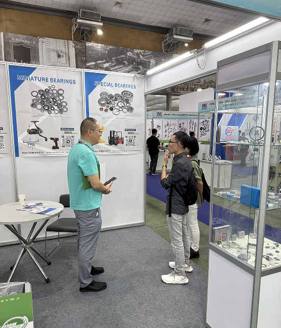 Wolee bearing booth 5 at Vietnam Manufacturing EXPO 2025